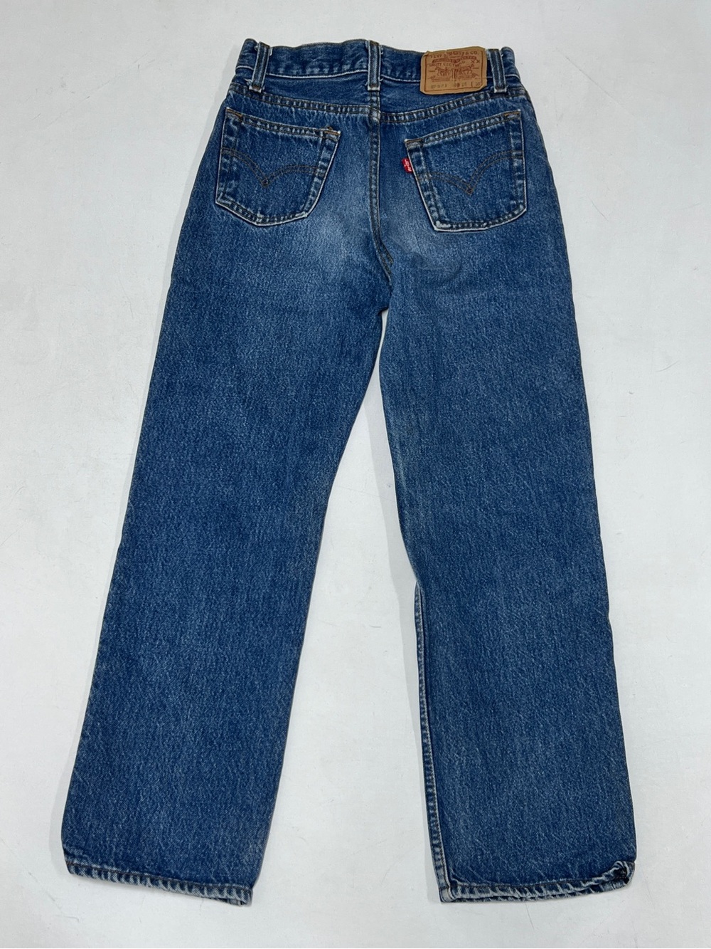 Vintage 80s Levi’s 302-0117 Shrink To Fit Jeans USA Made Youth 10 W25 L30